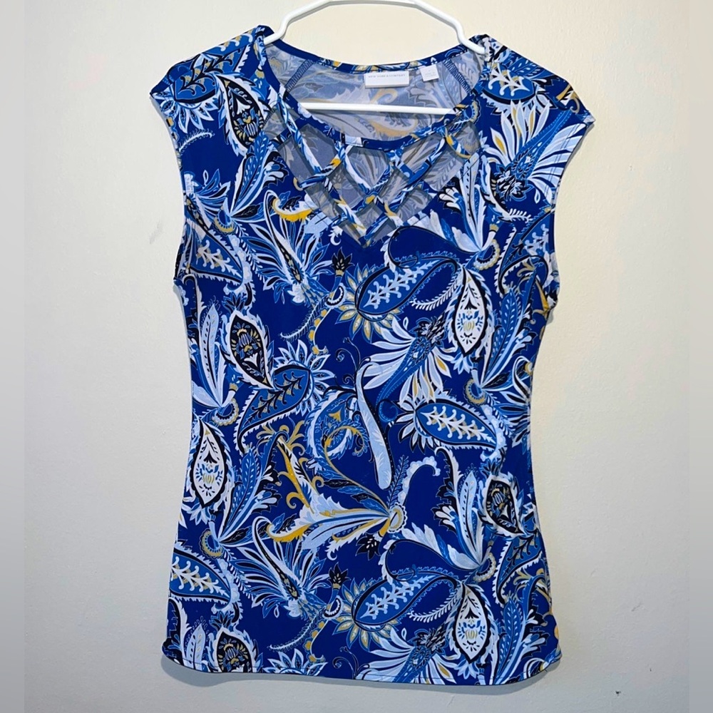 New York & Co Sleeveless Blouse